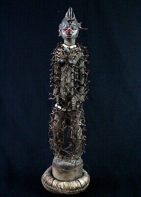 Art African Arts First - Large Statue Of Devin Senoufo IN Stud - 52,5 CMS 2
