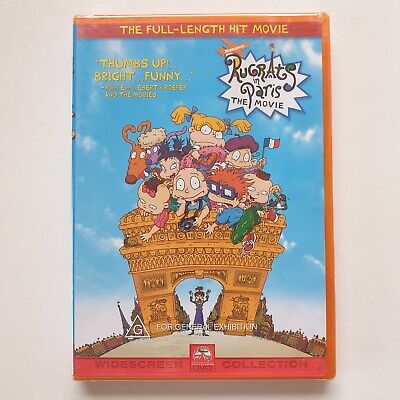 RUGRATS IN PARIS - The Movie (DVD, 2000) PAL Region 4 (RARE Orange ...