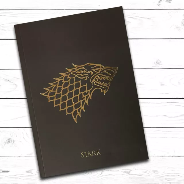 Official Game Of Thrones Stark Lannister Targaryen Notebook Notepad Merchandise 2