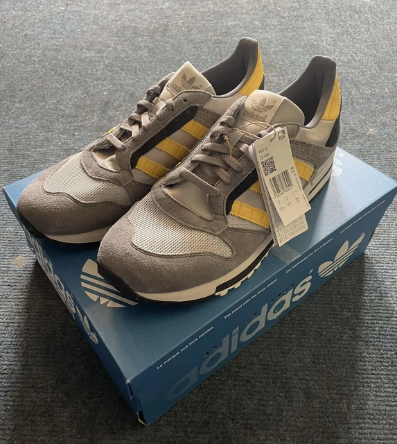 ADIDAS ORIGINALS ZX 600 2024 grigio giallo nero UK 12 NUOVISSIMO PRONTO PER LA SPEDIZIONE EUR 130 69 PicClick IT