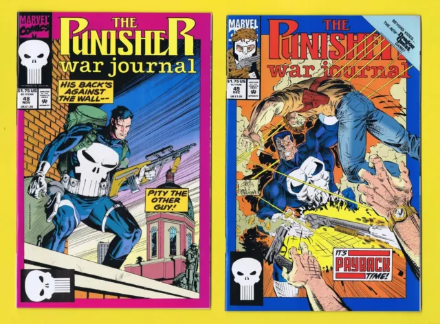 Punisher War Journal 2 PC LOT: #48 & 49 (Marvel) BOTH NM