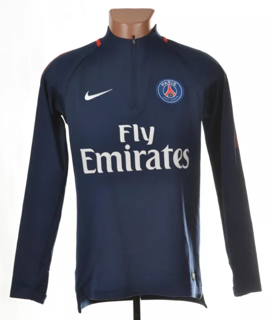 Psg Paris Saint-Germain 2017/2018 Training Football Drill Top Nike Size S Adult