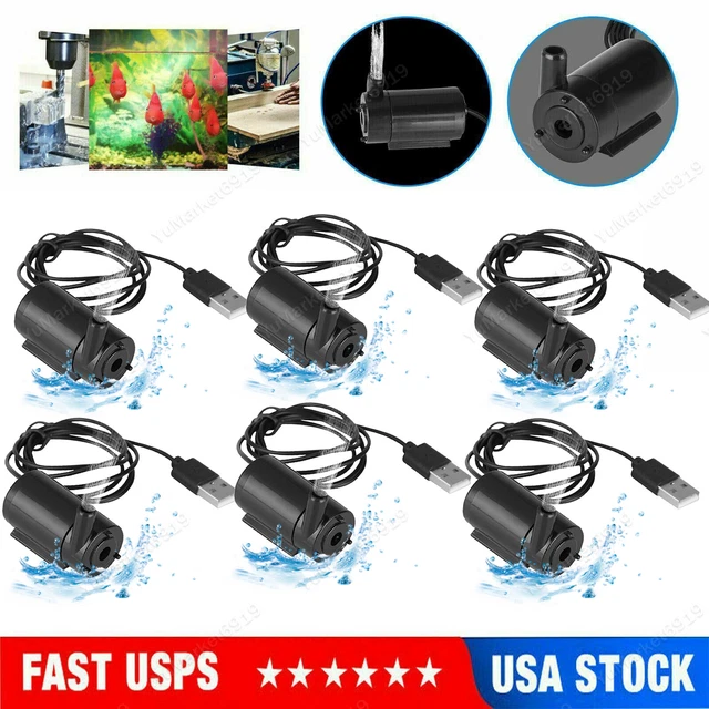 USB Mini Water Pump Cable Mute DC5V Micro Submersible Water Pump for Aquarium
