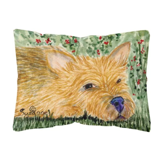 "Caroline's Treasures SS8862PW1216 Norwich Terrier Decorative Canvas Fabric P...