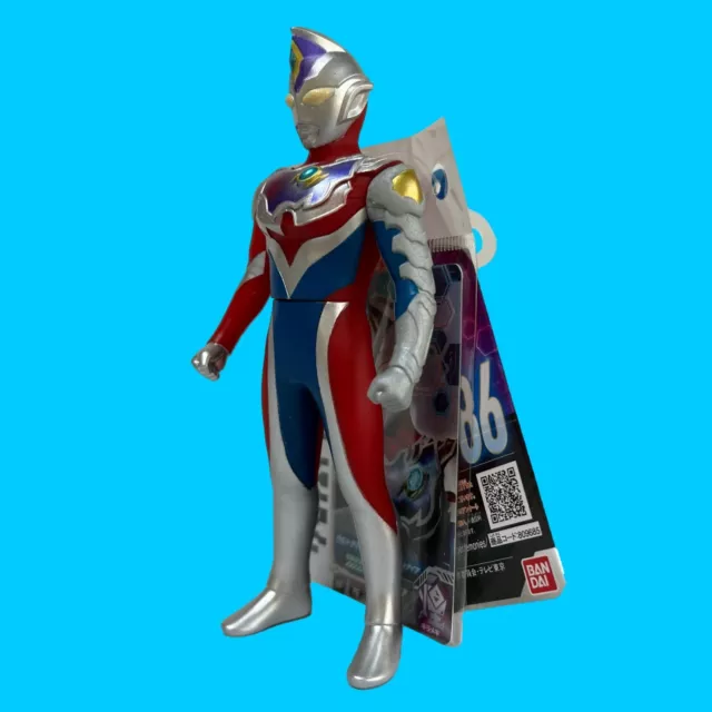 Bandai Ultraman Decker Flash Type Ultra Hero Series 86 Pvc Figure Tsuburaya