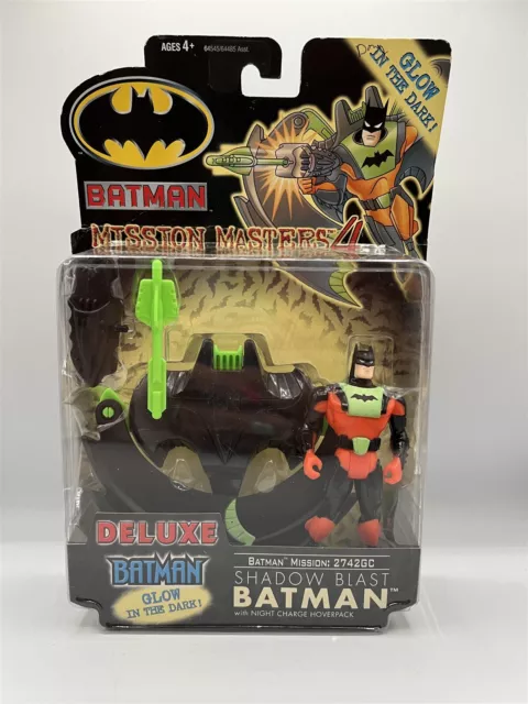 Batman Mission Masters 4 Deluxe Glow In The Dark Shadow Blast Action Figure