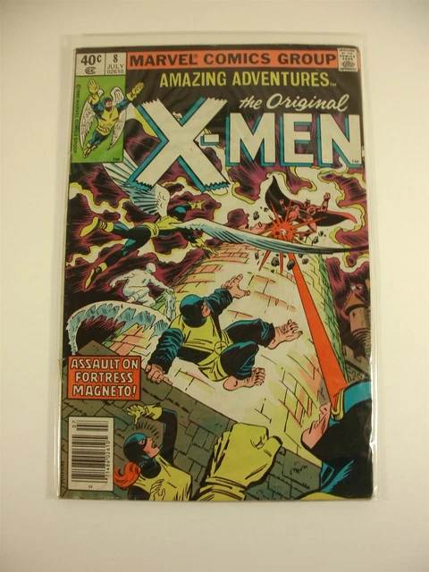 Marvel Comics Amazing Adventures Vol. 2 No. 8 July 1980 featuring Original X-Men
