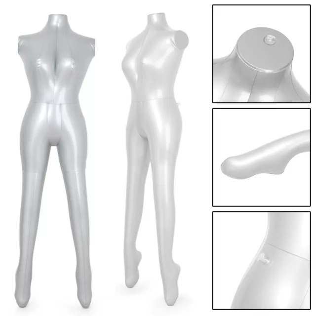 Armless Mannequin Dummy for Jewelry and Accessories Display Compact Size