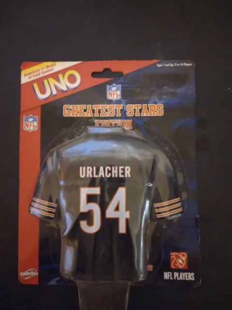 Sababa Toys – UNO NFL – Greatest Stars 2007 Urlacher Limited Edition Card Game