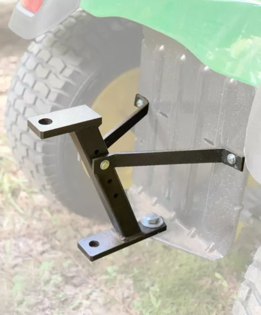 Eapele Trailer Hitch for Lawn Mower, Garden Tractor Trailer Hitch, Solid Iron to