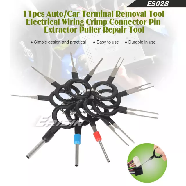 Wire Terminal Removal Tool Pin Extractor Car Electrical Crimp Wiring Connector