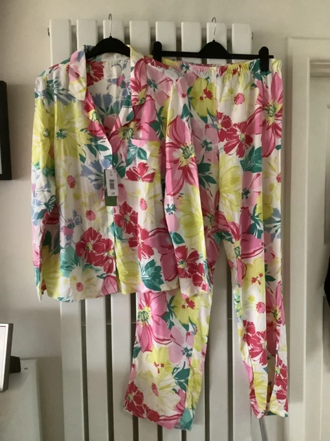 Matalan floral pyjamas sz 14 bnwt