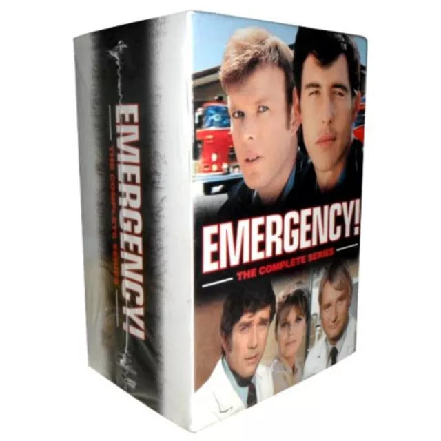 * Emergency The Complete Series (DVD 32-Disc box set collection) * FREE shipping * Emergency The Complete Series (DVD 32-Disc box set collection) * FREE shipping