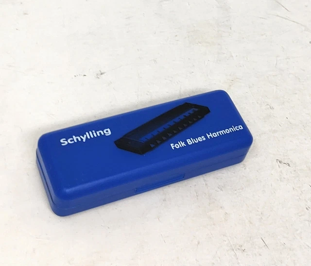 Schylling 10 Hole Folk Blues Harmonica