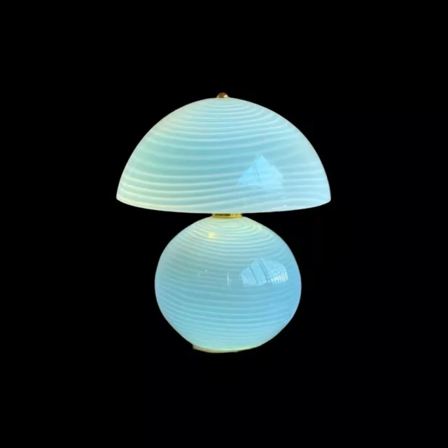 Murano Glass Table Lamp PINK/BLUE Desk Light Art Decor Brass Lighting Fixture