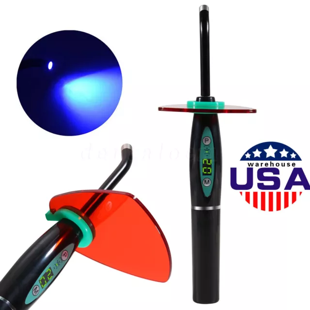 Dental Wireless Cordless LED Cure Curing Light Lamp 1500mw 5W Tool Resin Cure