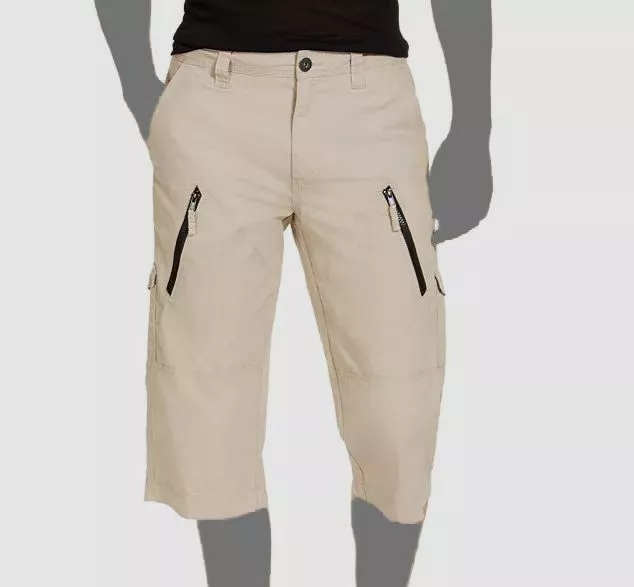 $60 Inc International Concepts Men's Beige Michael Messenger Shorts 32W