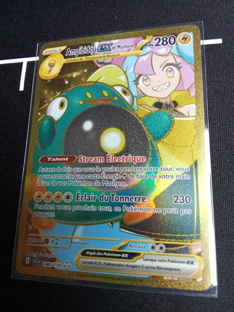 Pokémon - Ampibidou ex de Mashynn (JTG 172/159) - Aventures Ensemble