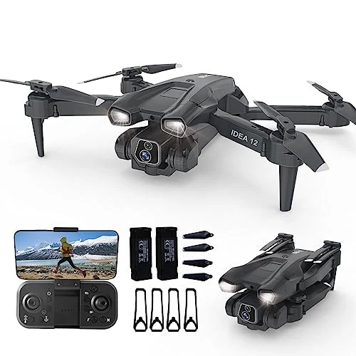 Drone IDEA12 Avec Deux Caméras – Mode Nuit, Prêt à Voler, Neuf
