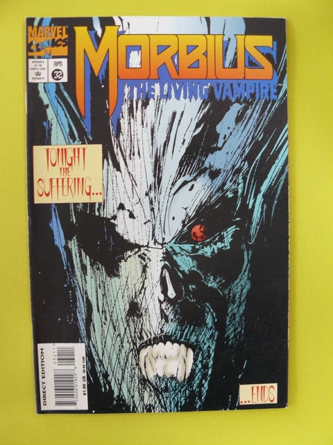 Morbius the Living Vampire #32 - Low Print Run - Final Issue - VF/NM - Marvel