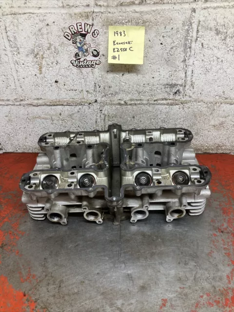 1983 Kawasaki Kz550c KZ 550 Ltd Engine Cylinder Head