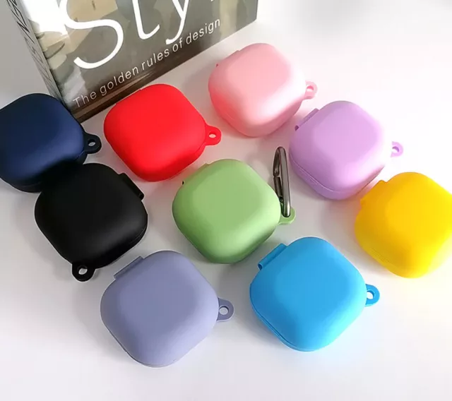 Silicone Case Earbuds Pouch Cover for Samsung Galaxy Buds 2+ Live Pro Buds2