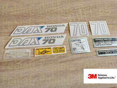 DAX Egovinyls Honda DAX 70 kit decal set vinyl adesivi autocollants ステッ 