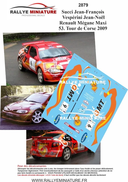 RENAULT MEGANE MAXI RALLYE DE YPRES 1998 K. PRINCEN VITESSE Skm99005 143