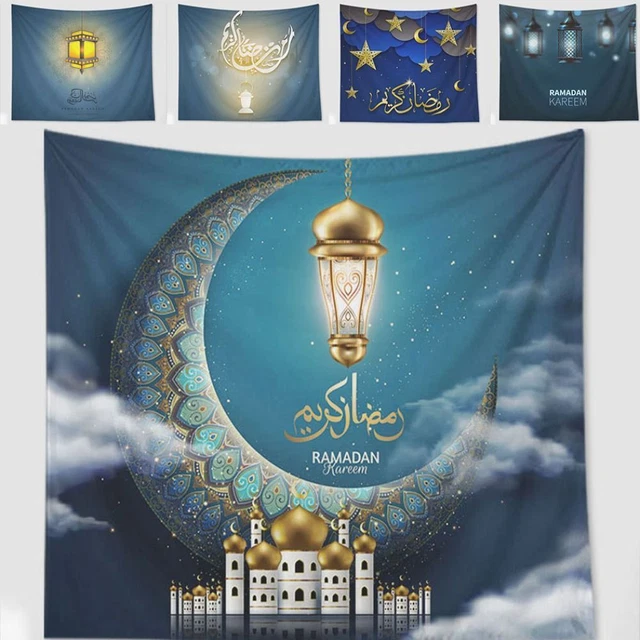 Mubarak Dekoration Wandteppich Hintergrund Wandbehang Eid Mubarak Kulissen