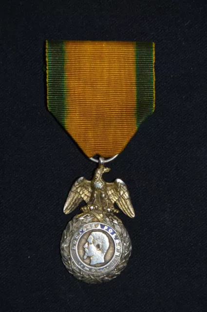 Medaille Militaire 2° Type-Second Empire-Napoleon Iii-