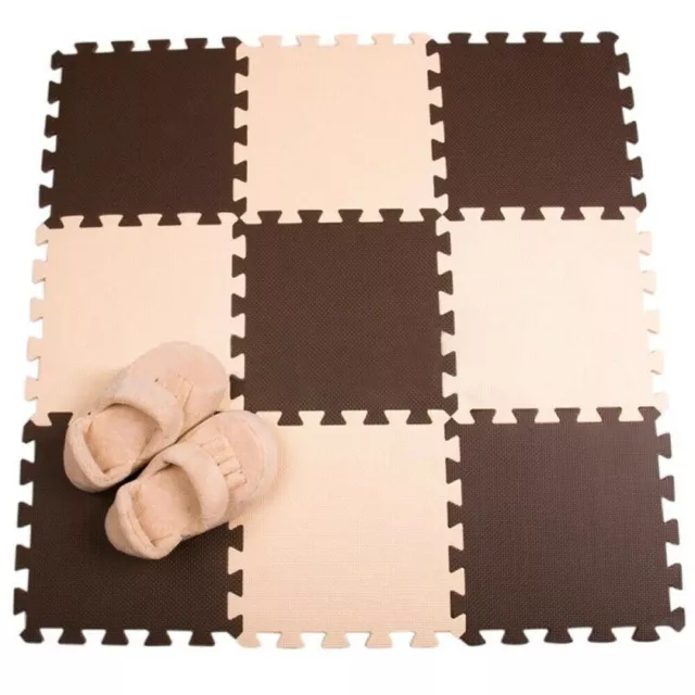 10PC Baby EVA Foam Puzzle Play Mat Kids Rugs Toys Carpet Floor Tiles 30*30*1cm