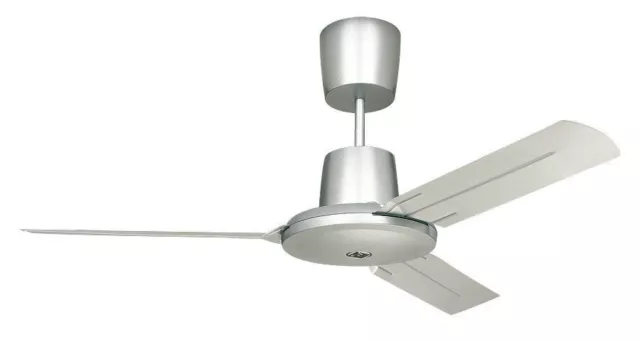 Ventilatore da soffitto Vortice 61757 NORDIK EVOLUTION 140 argento metallizzato 3