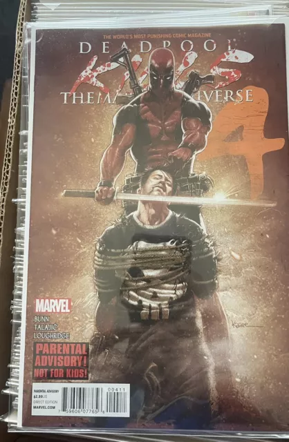 Deadpool Kills The Marvel Universe 4 Kaare Andrews Punisher Spider Man Nova V 1