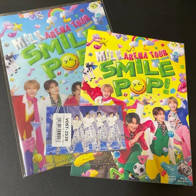 M!LK ARENA TOUR 2025-2026 SMILE POP! Blu-ray Disc £78.40 - PicClick UK