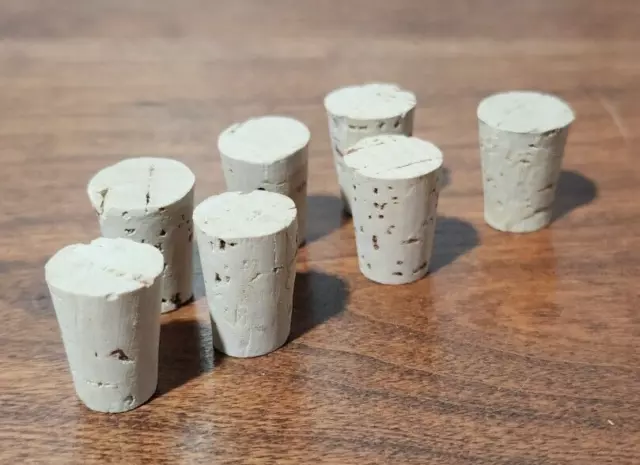 Size #2 10 Count Laboratory Cork Stoppers - BRAND NEW FisherBrand Corks USA