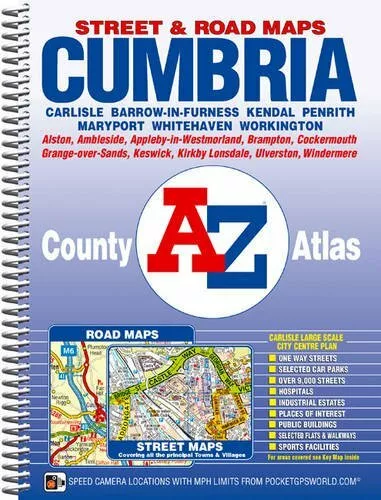 Cumbria County Atlas (A-Z County Atlas by Geographers A-Z Map Company 1843487470