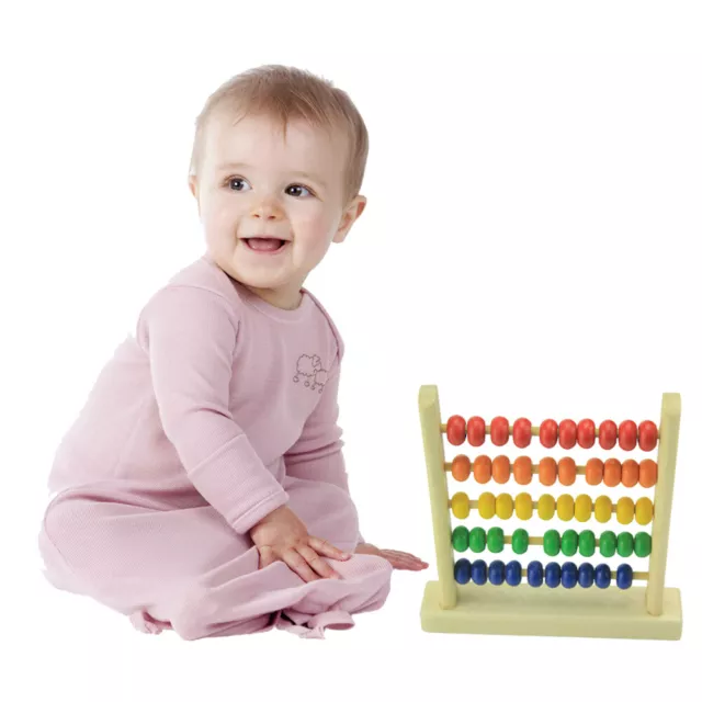 Math Learning Toy Kids Toys Calculating Beads Abacus for Preschool Boys Girl 2