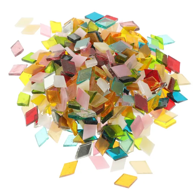1 Bag of Craft DIY Mosaic Tiles Colorful Mosaic Pieces Tiny Mosaic Tile DIY