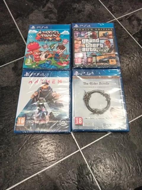 Playstation 4 Games Ps4 Games Bundle all BRAND NEW AND SEALED