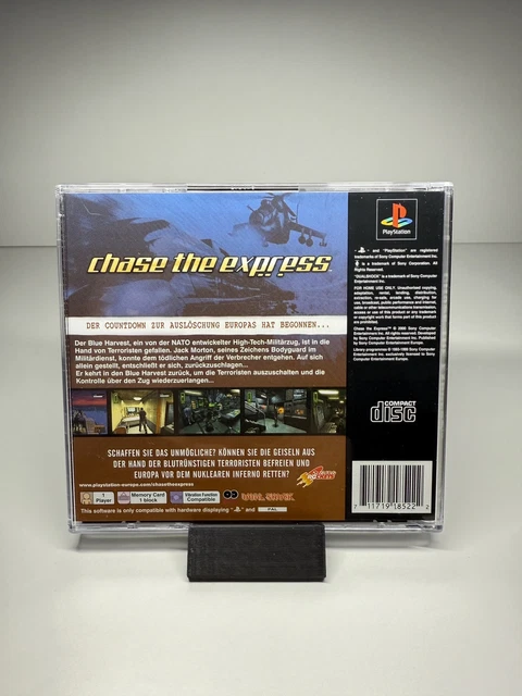 Jeu PlayStation 1 Chase The Express - Version Blister Neuf, En Bon état