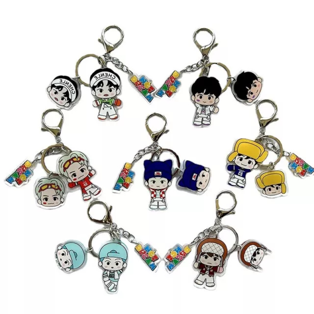 cartoon NCT candy DREAM bag tag charm pendant figure Ornament keyring keychain