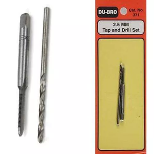 Dubro 371 2.5mm Tap and Drill Set Dubro