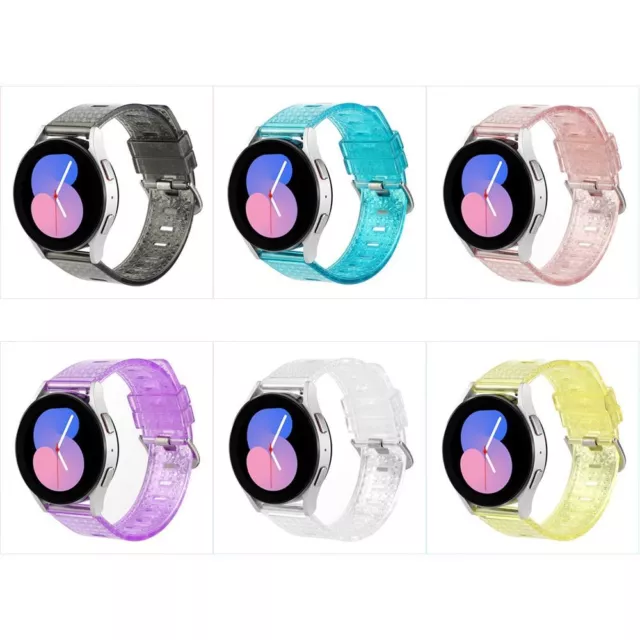 TPU Glitter for Samsung Galaxy Watch 5 4 Active 2 / Huawei / Garmin / Amazfit