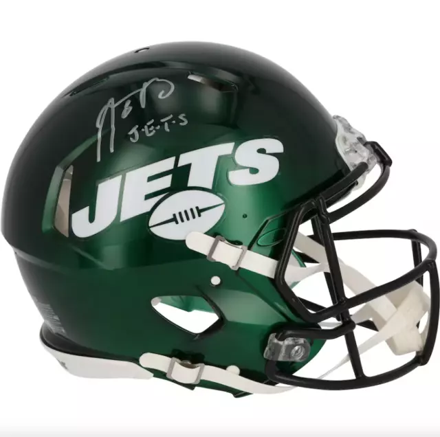 Aaron Rodgers New York Jets Signed Riddell Speed Authentic Helmet