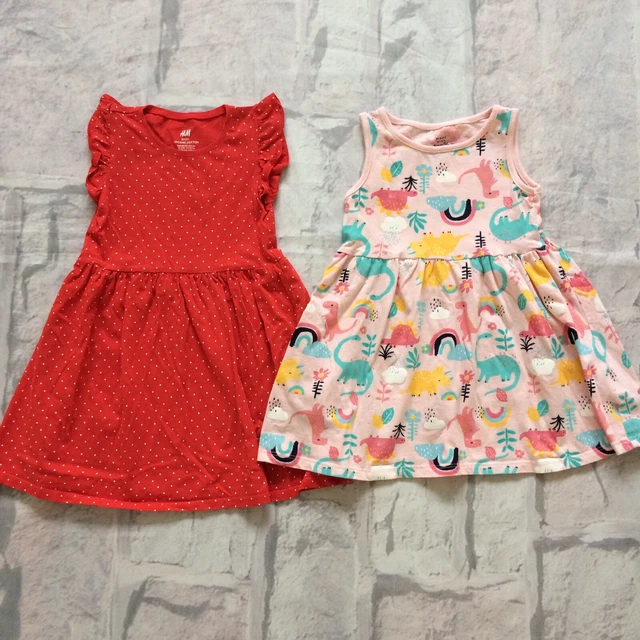 Pacchetto vestiti per bambina 3-4 anni Next Minoti M&S ecc pantaloncini jeans abito ecc. 4