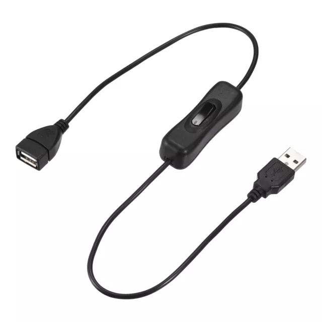 USB Câble ON/Off Interrupteur Mâle à Female 50cm pour LED Bureau Bande Set3