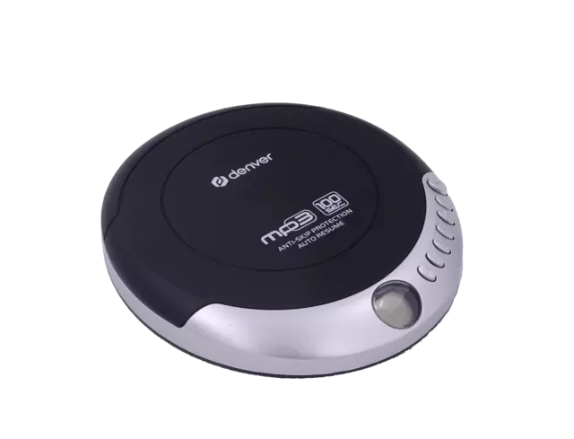 Neu Denver Dmp-391 Cd/Mp3 Player Discman Tragbar Kophörer Antishock