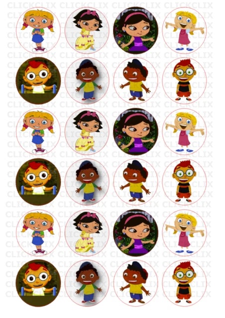 24 Edible Personalised Cupcake Toppers - Fondant, Pre-Cut For Birthdays & Parties 4 thumbnail image