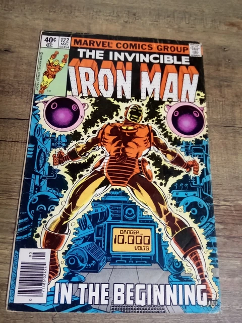 Invincible Iron Man #122 Marvel Comics Updated Origin retold Combined Shipping