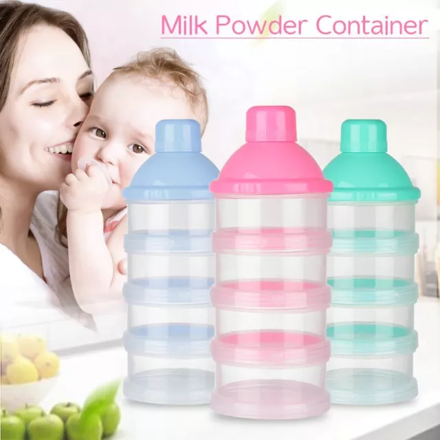 Milk Powder Container Food Storage Box Baby Milk Bottle Formula Dispenser